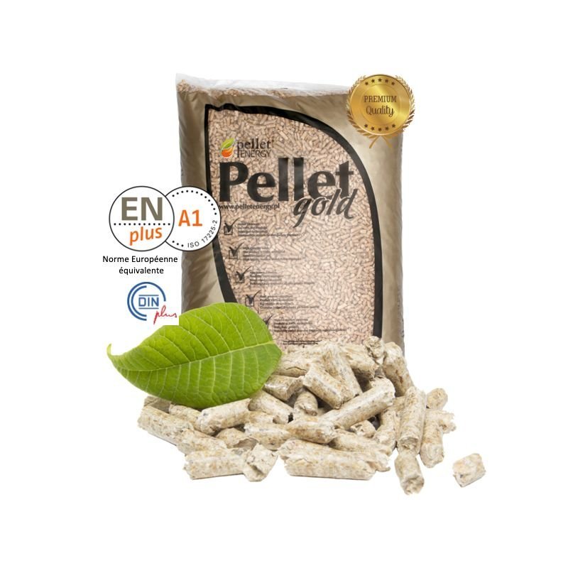 Granulés GOLD 100% résineux – Palette de 65 sacs de 15 kg – Image 2